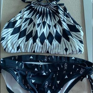 Girls Bathing Suit Size 10/12 - Reversabile Top